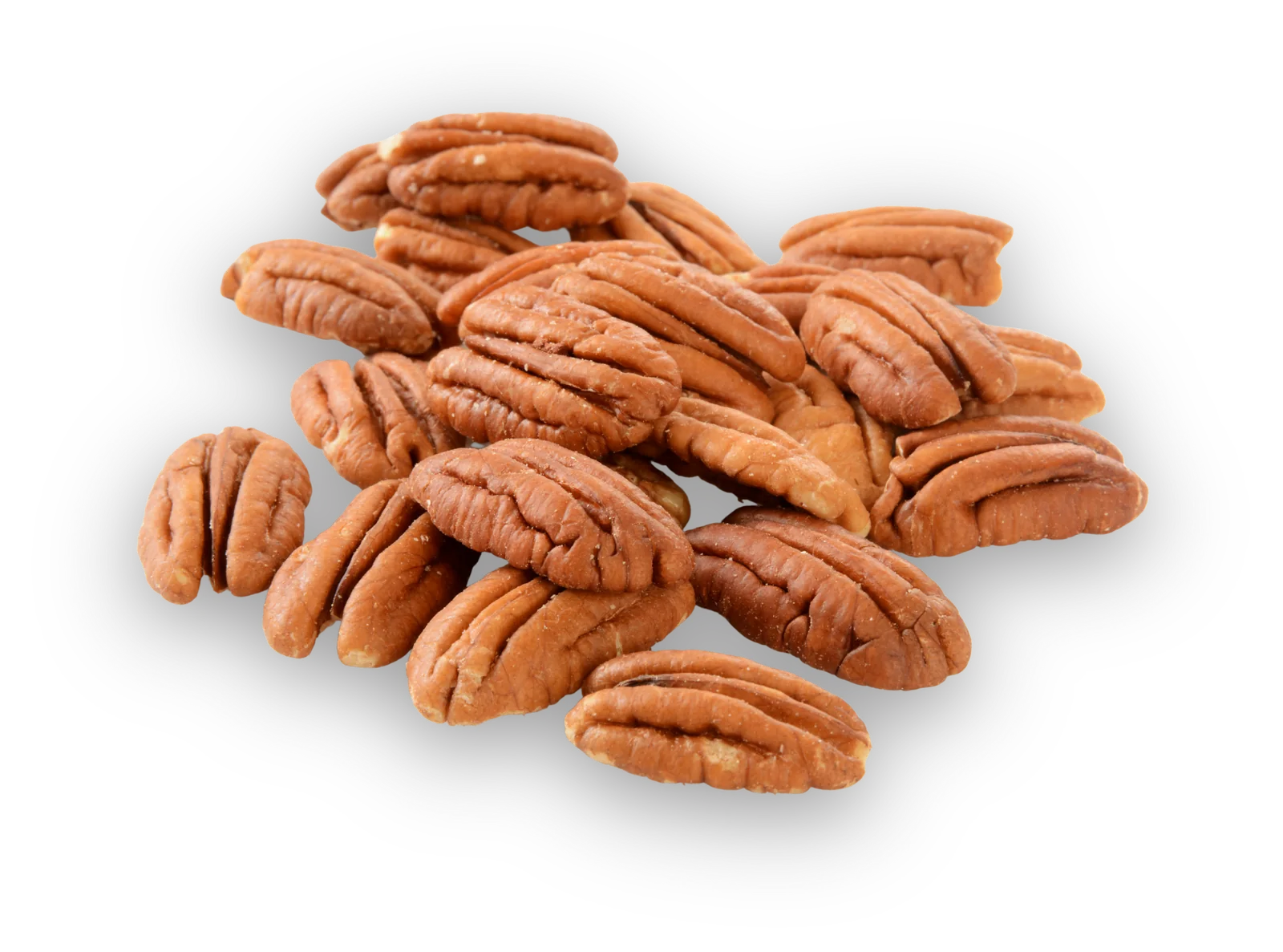 Nuez pecana en mitades